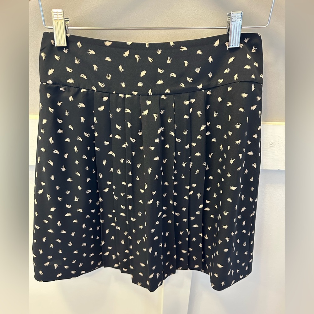 Loft size 0 pleated miniskirt